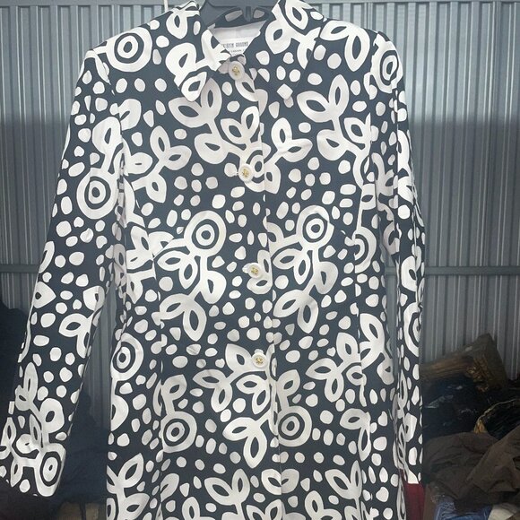 Patterned Blazer by Skirtin Around Size 12 - Picture 1 of 4